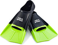 Ласты Aqua Speed Training Fins 5636 (137-38) 45-46 Черно-зеленые (5908217656360)