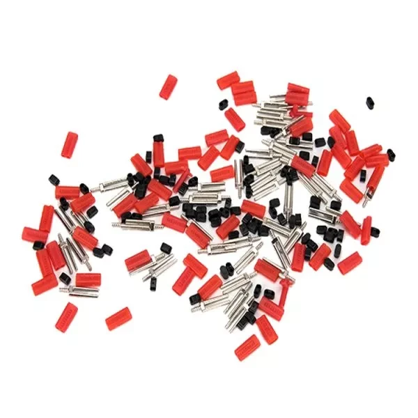 Штифти для розбірних моделей Bi-pin червоні T-TP 100 шт.
