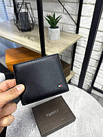 Брендовий гаманець портмоне Tommy Hilfiger H2650 чорний