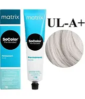 Стійка крем-фарба MATRIX SOCOLOR.BEAUTY Ultra Blond UL-A + попелястий,