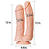 Подвійний фалоімітатор 12'' Realistic Mega Double Dildo, фото 2