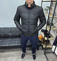 Чоловіча зимова куртка Armani H2657 чорна