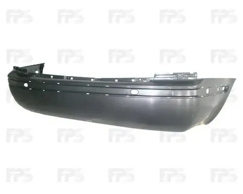 Бампер задній Skoda Octavia 1U2/1U5 00-10 Fps liftback; чорн. під фарб.