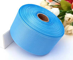 Стрічка репсова 4 см. Блакитна (за 1 метр), Р4-62