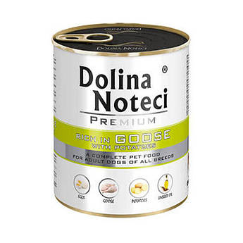 Вологий корм, консерва для собак з дичиною, Dolina Noteci 800 гр