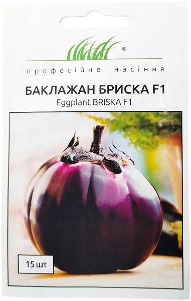 Насіння баклажану Бриска F1 15 шт. United Genetics, фото 1