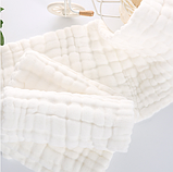 Вкладиш мусліновий  9-ти шаровий для багаторазових підгузників 42х13 см, фото 4