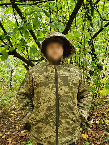 Уставной бушлат пиксель зимний. Мужской бушлат военный. Бушлат ЗСУ ...