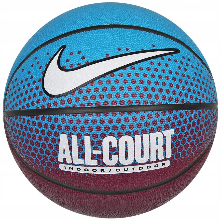 М'яч баскетбольний Nike Everyday All Court 8P р. 7 (N.100.4370.440.07) Blue/Sangria/White, фото 1
