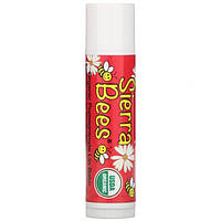Sierra Bees, органический бальзам для губ гранат, поштучно, цена за 1 штуку