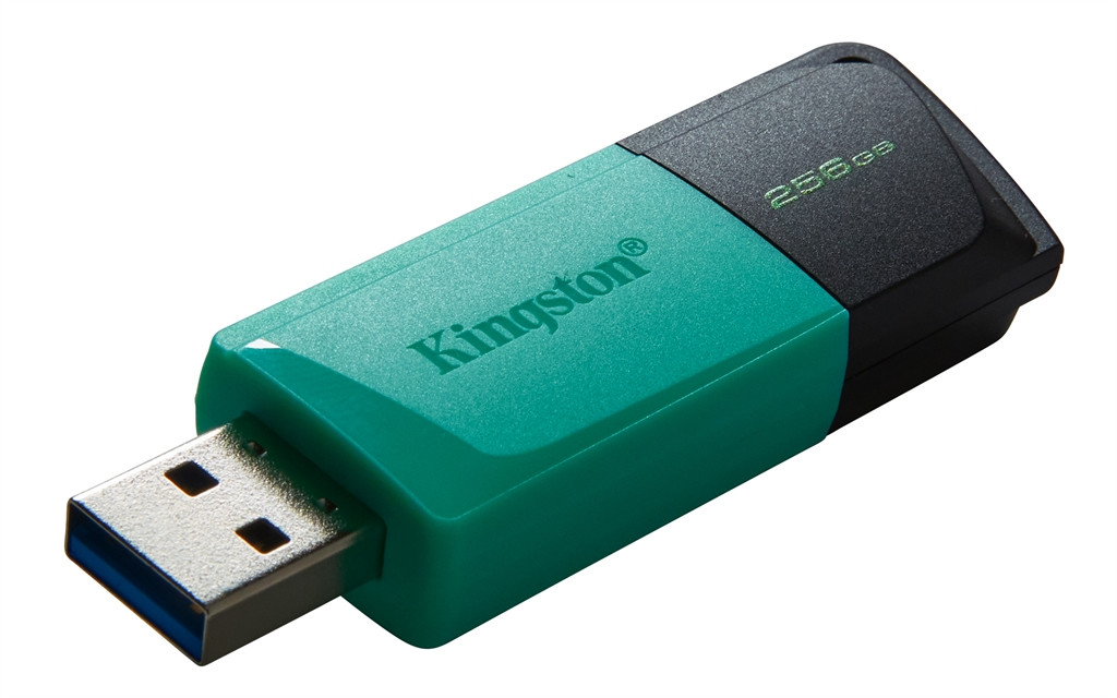 Флеш-накопитель USB3.2 256GB Kingston DataTraveler Exodia M Black/Teal (DTXM/256GB) - фото 1 - id-p1629289009