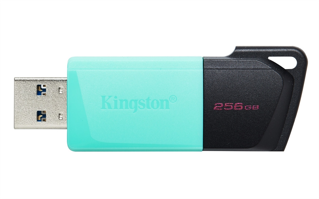 Флеш-накопитель USB3.2 256GB Kingston DataTraveler Exodia M Black/Teal (DTXM/256GB) - фото 5 - id-p1629289009