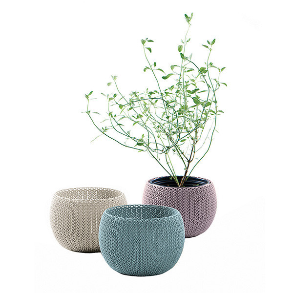 Набор горшков для цветов 3 шт., Cozies Herb Pot Keter - фото 1 - id-p281595896