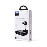 Адаптер автомобільний JOYROOM JR-CL06 5USB, Type-C, 3Sockets, 154W, чорний, фото 11