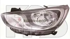 Фара права на Hyundai Accent (Хюндай, Хундай Акцент) 11-
