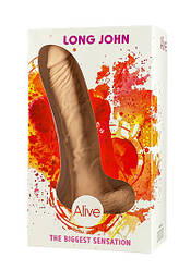 Фалоімітатор з мошонкою Dildo-Fantom Long John