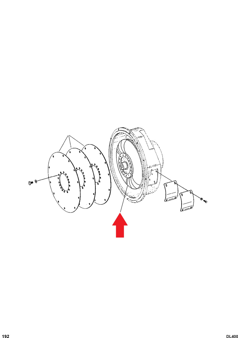 Гидротрансформатор K9002023 для Doosan Mega 400 - фото 1 - id-p281596188