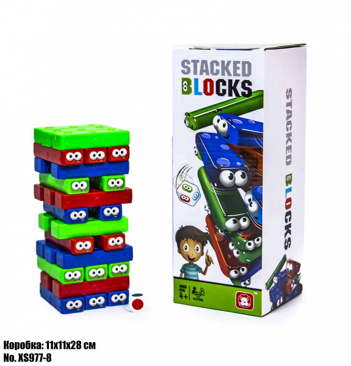 Настільна гра Blocks вежа для сім'ї art. 13675