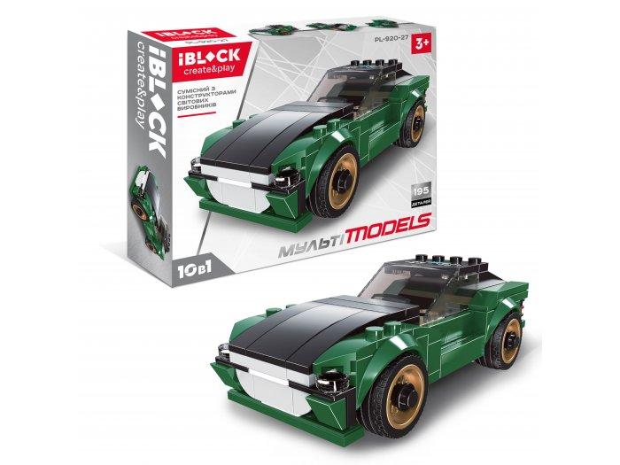 Конструктор "IBlock" 10в1,195дет.,в кор-ці №PL-920-27(30) КІ