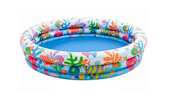 Басейн дитячий круглий 3 кільця,248л,132х28см №59431(12)