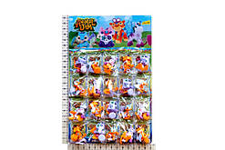 Герої "Animal Jam" мікс,на планшеті №64302(20)(600) КІ