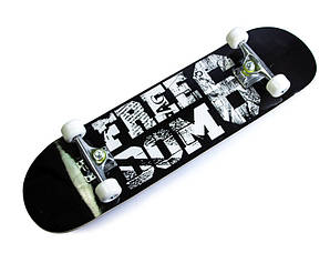 Скейт дитячий скейтборд дерев'яний "FREEDOM-6" з малюнком арт.9844