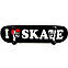 Скейт дитячий скейтборд дерев'яний "ILOVESKATE" з малюнком арт.9661, фото 4