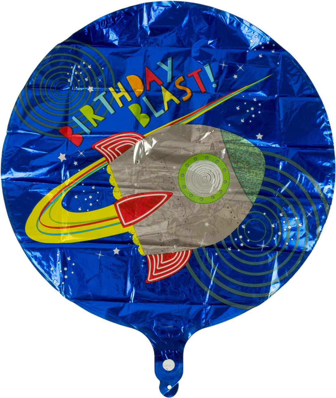 Кулька повітр. плівка круг. "Birthday.Космос" №А0400
