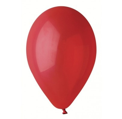 Кулька повітр. латексна 8"/21см червона №A80/№80451/Gemar/(100)