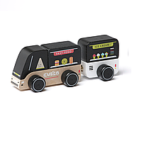 Іграшка дерев'яна Машинка мандруюче кафе №15542