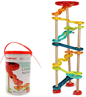 Іграшка дерев'яна Падаючі кульки 10 поверхів №120463/Top Bright/(6)
