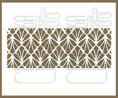 Трафарет для тортів фон