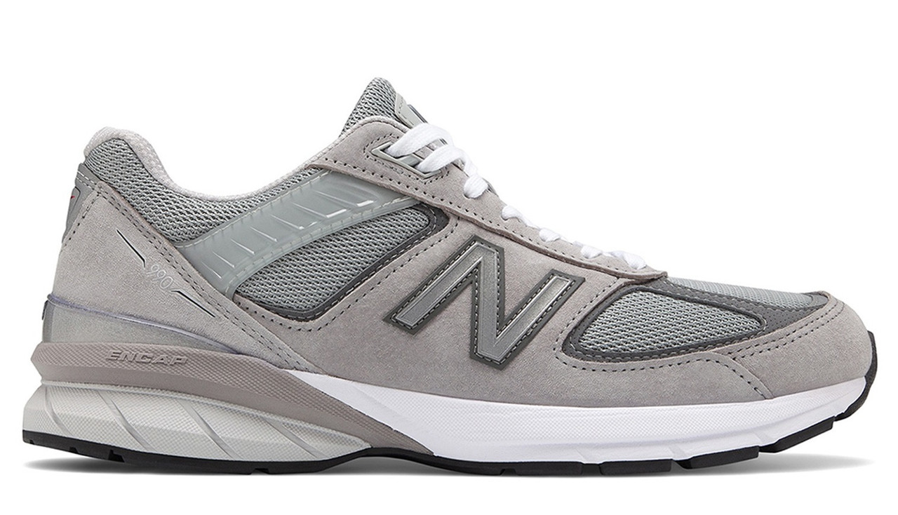 Женские Кроссовки New Balance 990 V5 Grey (нью Беланс 990, Серые ...