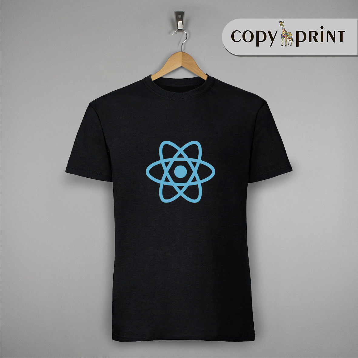 Футболка програміста: React