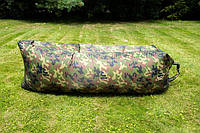 Надувной диван Lazy Bag AIRSOFA - Надувной лежак - матрас + чехол камуфляж