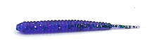 Силіконова приманка для риби Taipan Pass-Worm, довжина 2,0 дюйми, 20шт/уп, колір №04 Violet