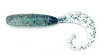 Силиконовая приманка для хищной рыбы Taipan Vibe-Shot, длина 2,5 дюйма, 8шт/уп, цвет №11 Lite violet