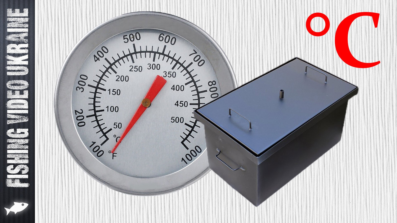 Термометр для коптильні (барбекю, гриля)