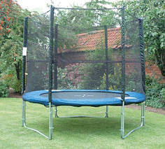 Купити батут 244 см із сіткою й драбинкою