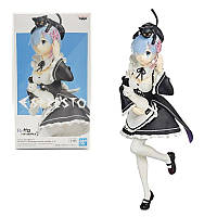 Фигурка Banpresto Rеm Re Zero Рем Жизнь в альтернативном мире с нуля с котами 22.0 см WST anime RZ 22.114