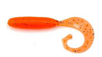 Приманка силиконовая для хищной рыбы Taipan Vibe-Shot, 2,5 дюйма, 8шт/уп, цвет №09 Orange