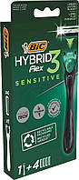 Станок д/гоління Flex3 Hibrid Sensitive4 картр ТМ BIC