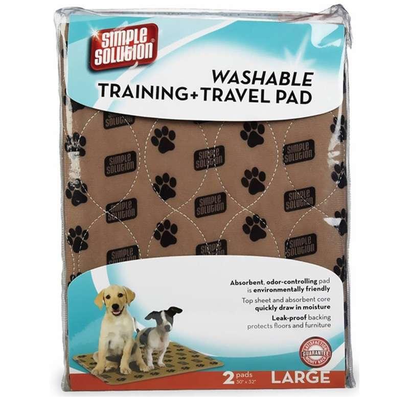Simple Solution Washable Training&Travel Pad (Сімпл Солюшн Тренінг) багаторазові пелюшки для собак 2 шт.