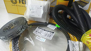 Нагрівальний кабель для електричної теплої підлоги ( Чехія) з регулятором (1.4 м2)