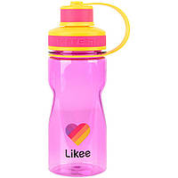 Пляшечка для води Kite Likee 500 мл рожева LK22-397