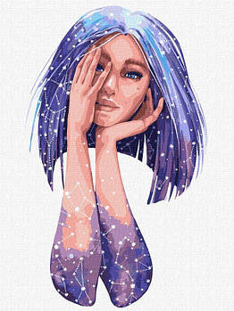 Картина за номерами "Зоряний силует" КНО4967 G-Rich