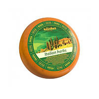 Сыр с итальянскими травами "Italian Herbs Hollandburg" 45% голова 4 kg