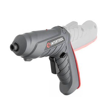 Потужна акумуляторна викрутка Intertool Dt 0302 : 3.6 V  ⁇  2,5 Нм  ⁇  28 бітів + шестигранники 13-6 мм, кейс