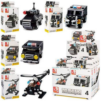 Конструктор Слубан Транспорт военная полиция M38-B0595 G-Rich