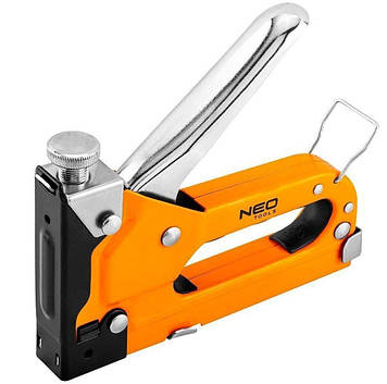 Степлер ручний будівельний Neo Tools: від 4 до 14 мм, тип скоби J (16-032) Shopolife